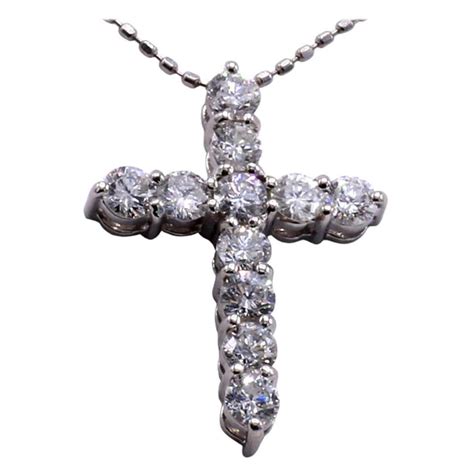 cartier cross necklace